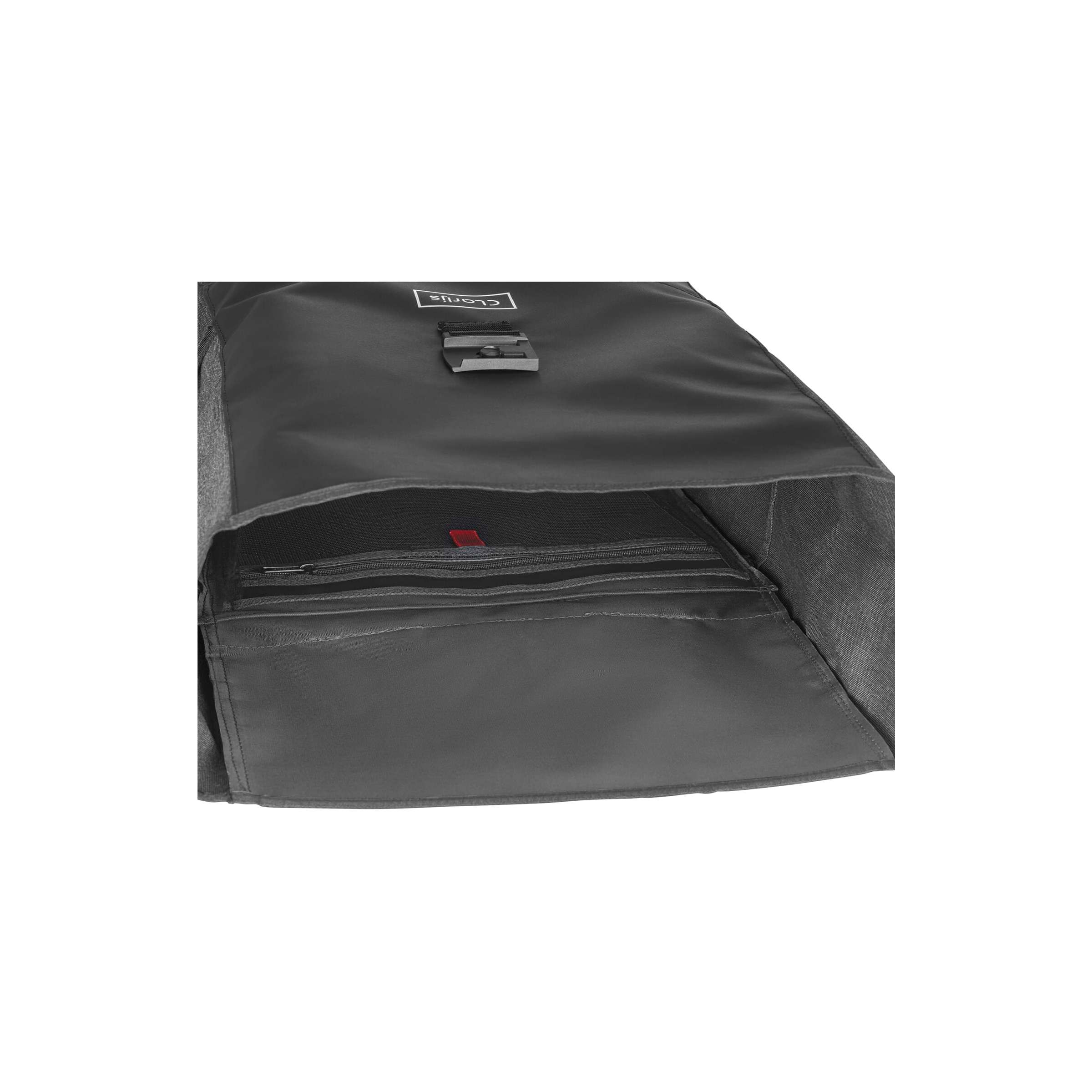 Clarijs rugtas variobag 24l zwart-grijs
