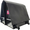 Clarijs - Clarijs fietstas dubbel xl pvc 46l met uitsparing zwart