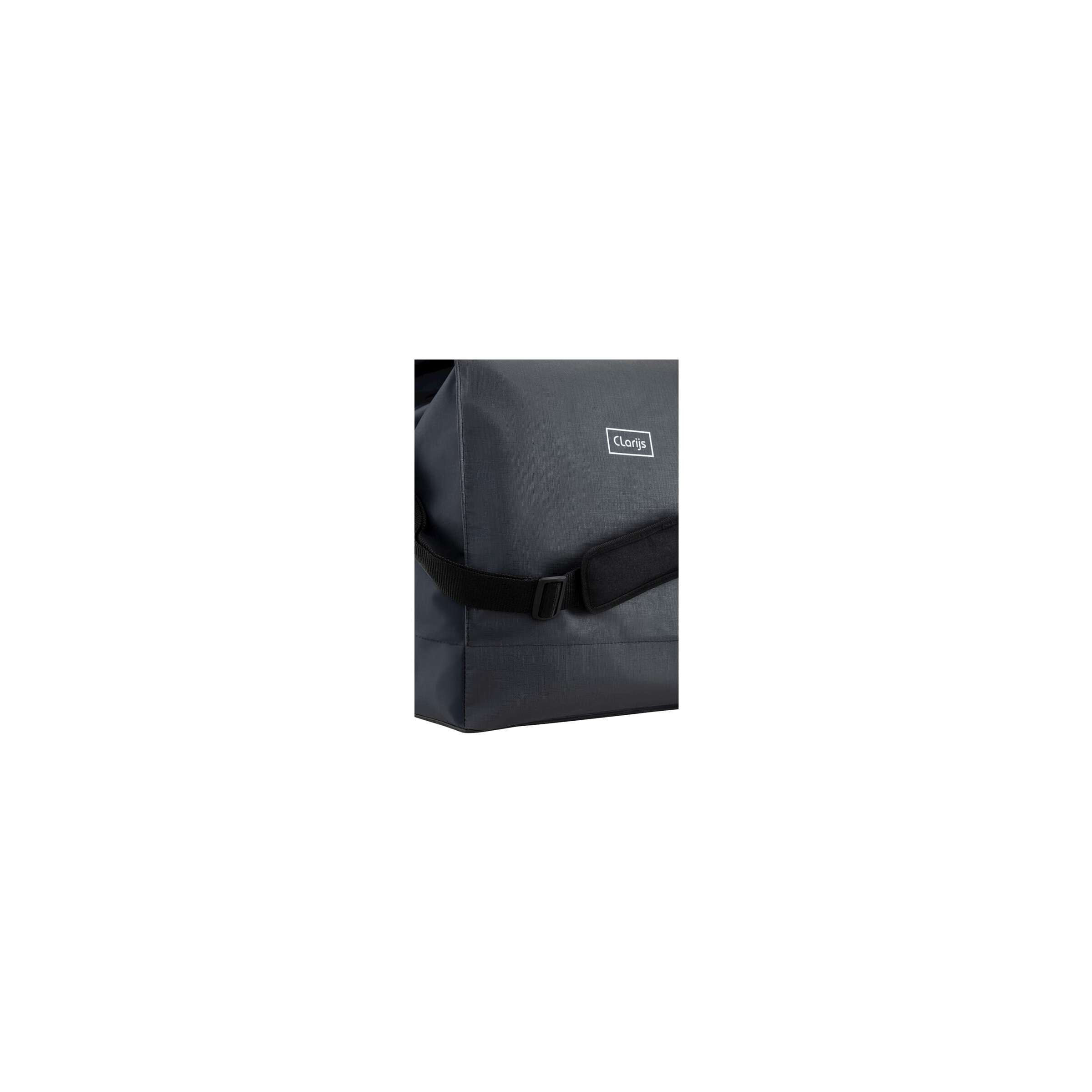 Clarijs single bikebag frontbag 30l zwart