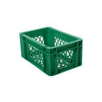Fietskrat bagagekrat mini groen 30x20x14,5cm