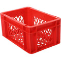 Fietskrat bagagekrat mini rood 30x20x14,5cm