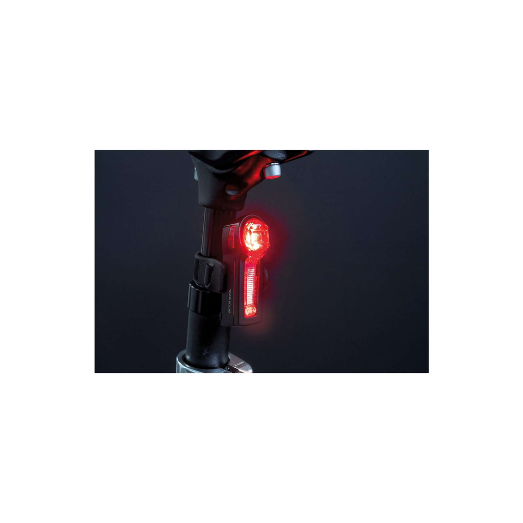 Feu arrière Trelock LS 740 I-GO feu stop vectoriel tige de selle USB