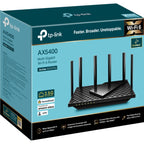 Tp-link archer ax72 pro mesh router (zwart, usb 3.0)