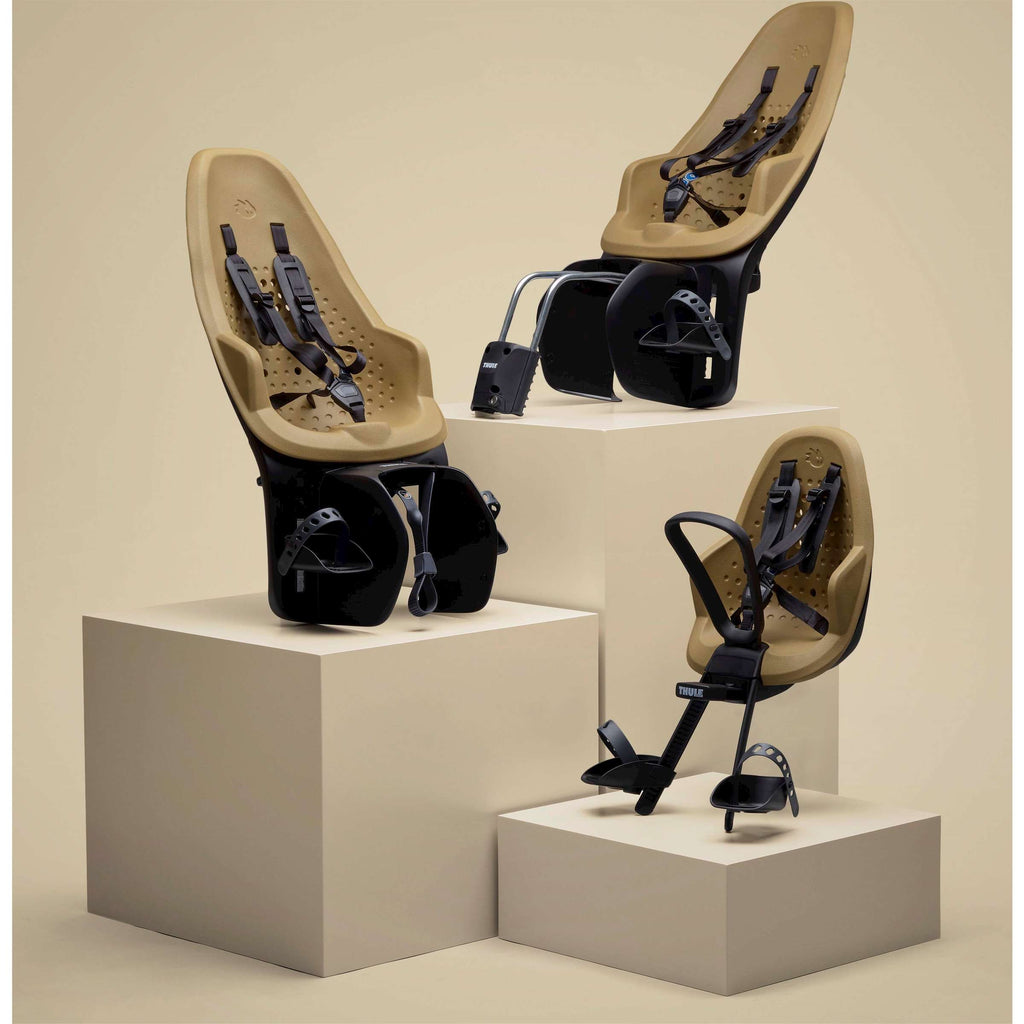 Yepp thule achterzitje 2 maxi framebevestiging fennel tan