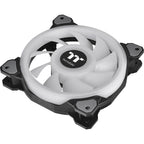 Thermaltake riing quad 14 rgb radiator fan tt premium edition single fan pack case fan (zwart, 140 x 140 x 25 mm)