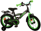 Volare Thombike Kinderfiets - Jongens - 14 inch - Zwart Groen