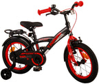 Volare Thombike Kinderfiets Jongens 14 inch Zwart Rood