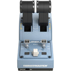 Thrustmaster tca quadrant airbus edition gaming gasregelaar (blauwgrijs zwart, pc)