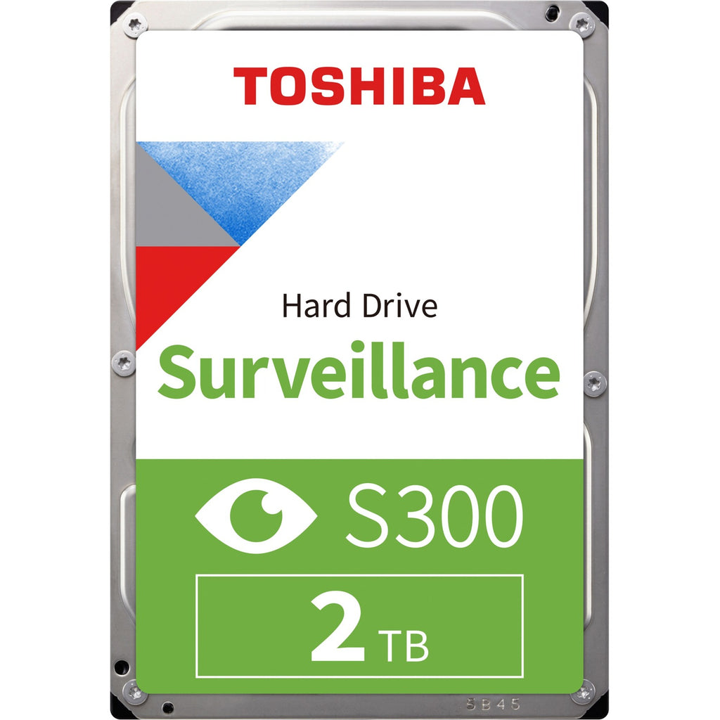 Toshiba s300 2 tb harde schijf (sata 6gb s, 3,5 )