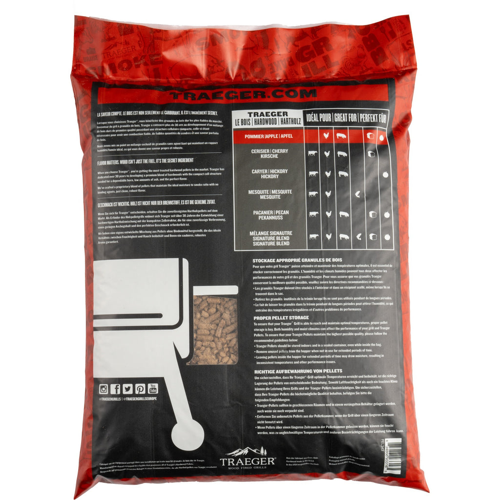Traeger Pellets van hardhout Appel