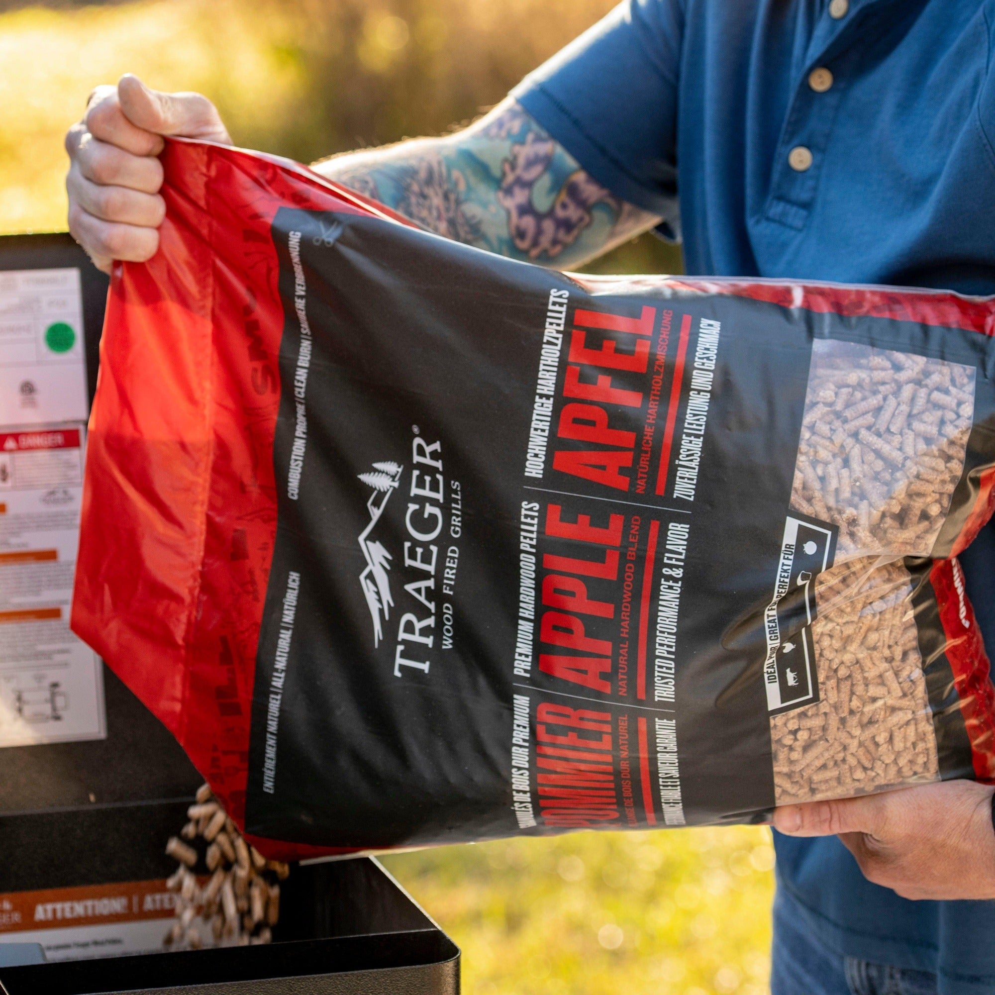 Traeger Pellets van hardhout Appel