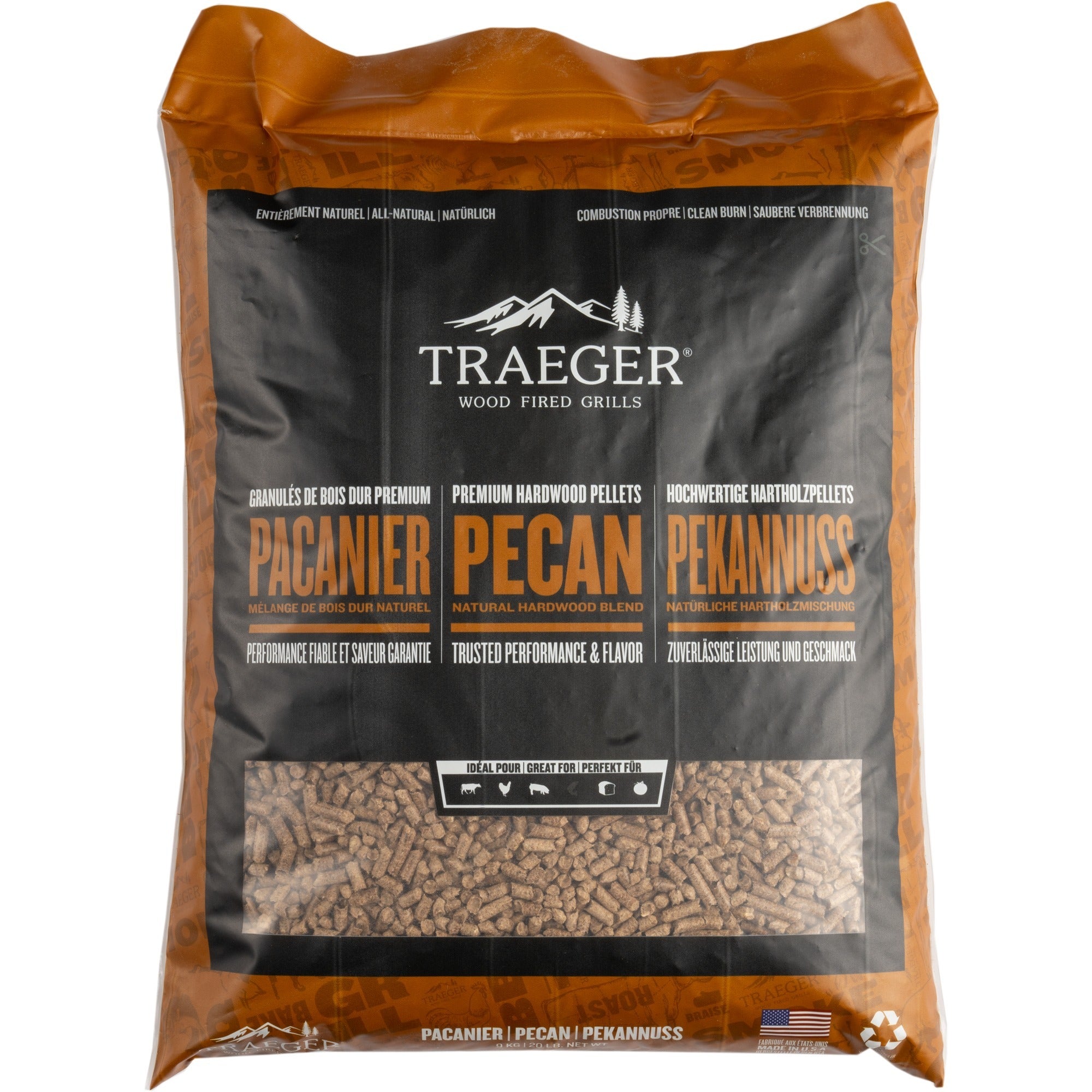 Traeger Traeger Pellets van hardhout Pecan