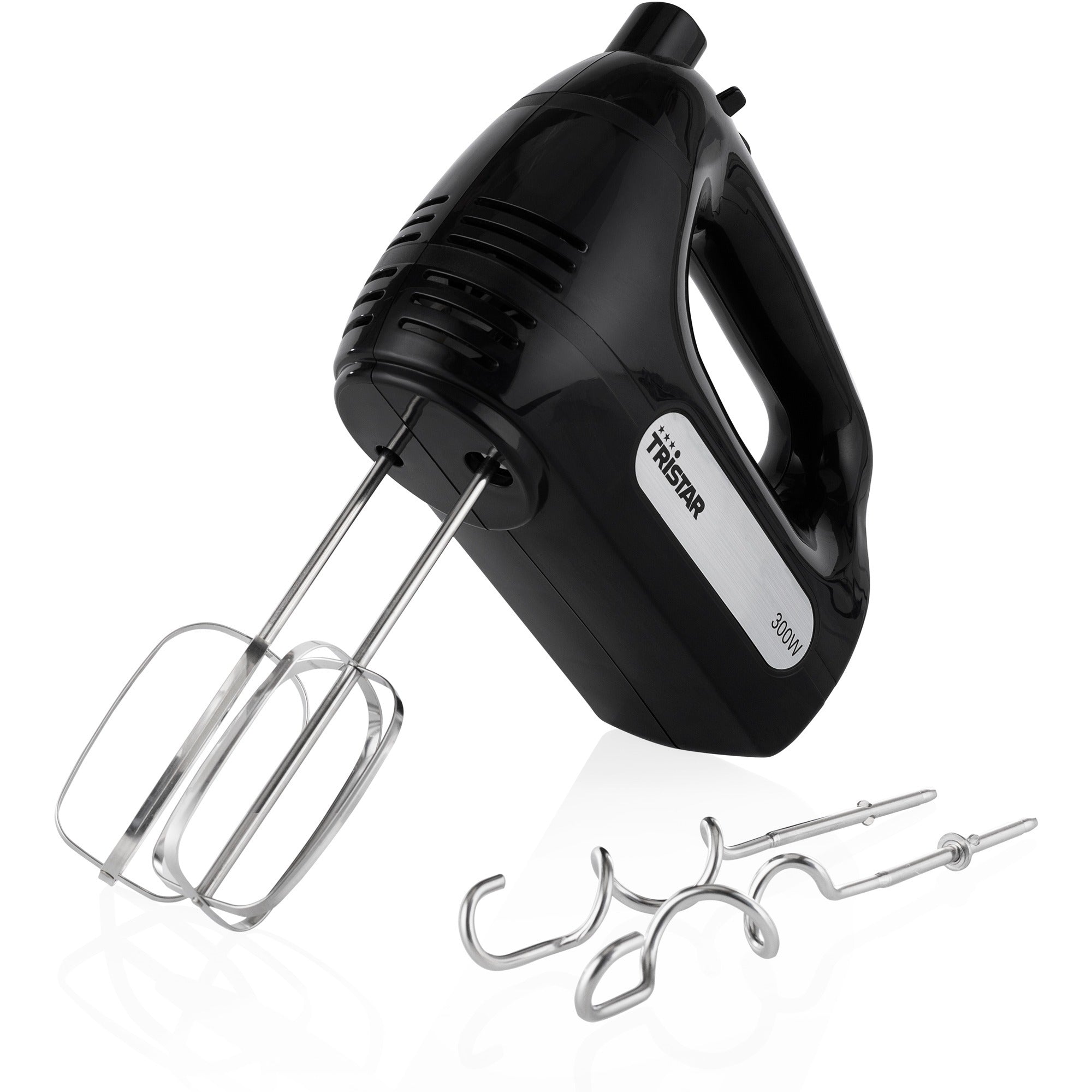 Tristar handmixer 6 snelheden 300w zwart
