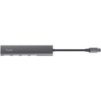 Trust Trust Halyx USB-C naar 4-poorts USB-A 3.2 Gen1-hub