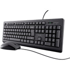 Trust Wired Keyboard And Mouse Set