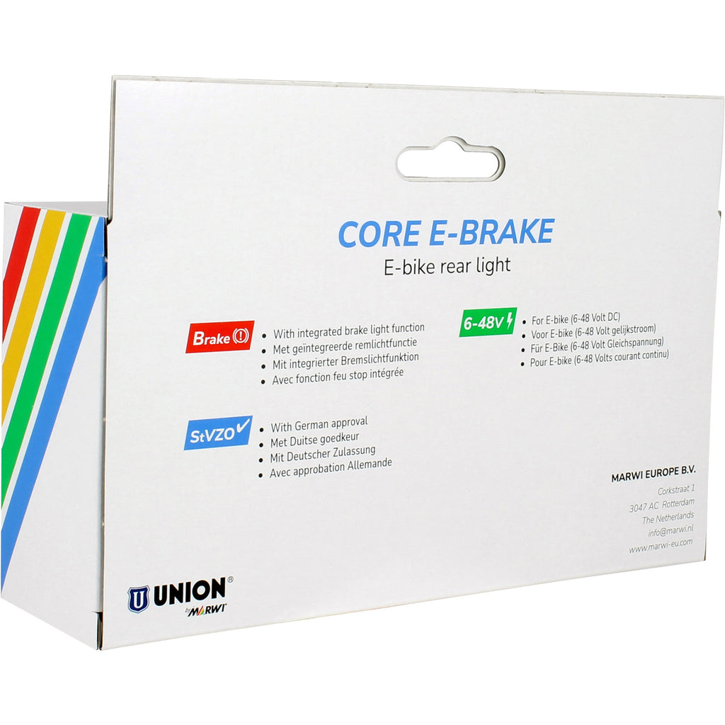 UNION - UN rear light ebike core e-brake