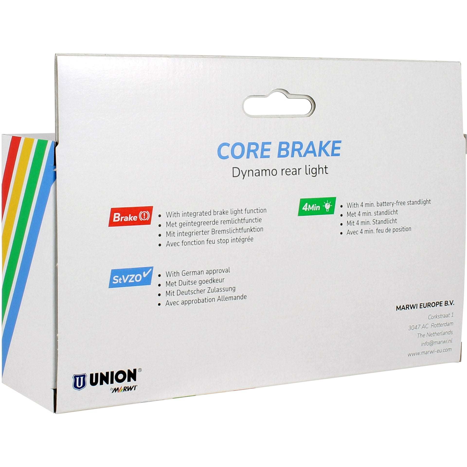 UNION - UN tail light dynamo core brake