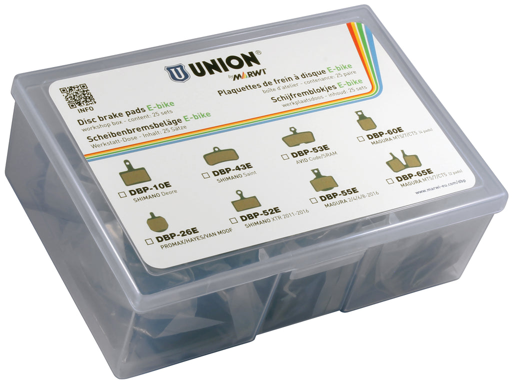 Marwi union schijfremblokset dbp-43e organisch kevlar (25pr)