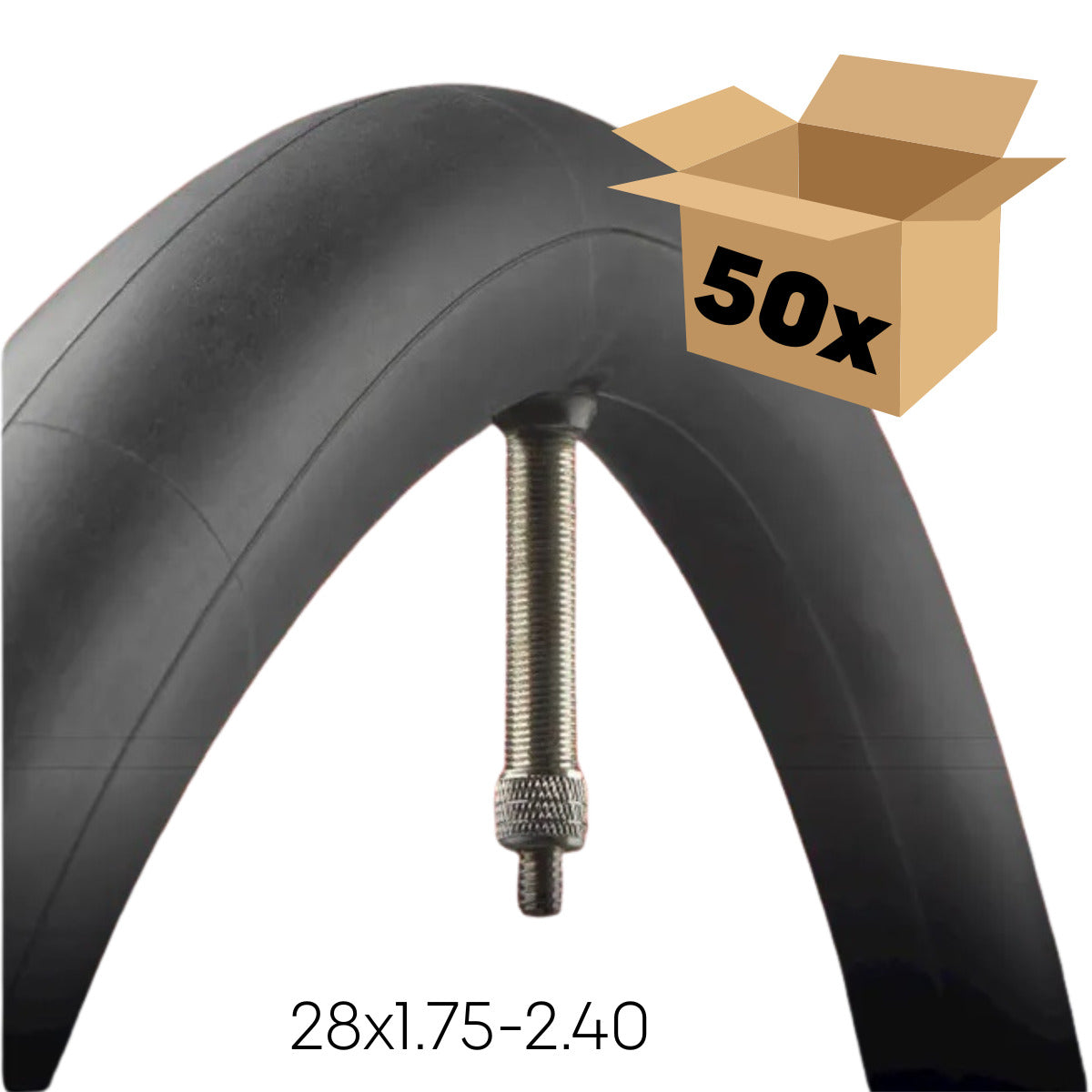 Vredestein - binnenband 28x1.75-2.40 hv 40mm wp (50)