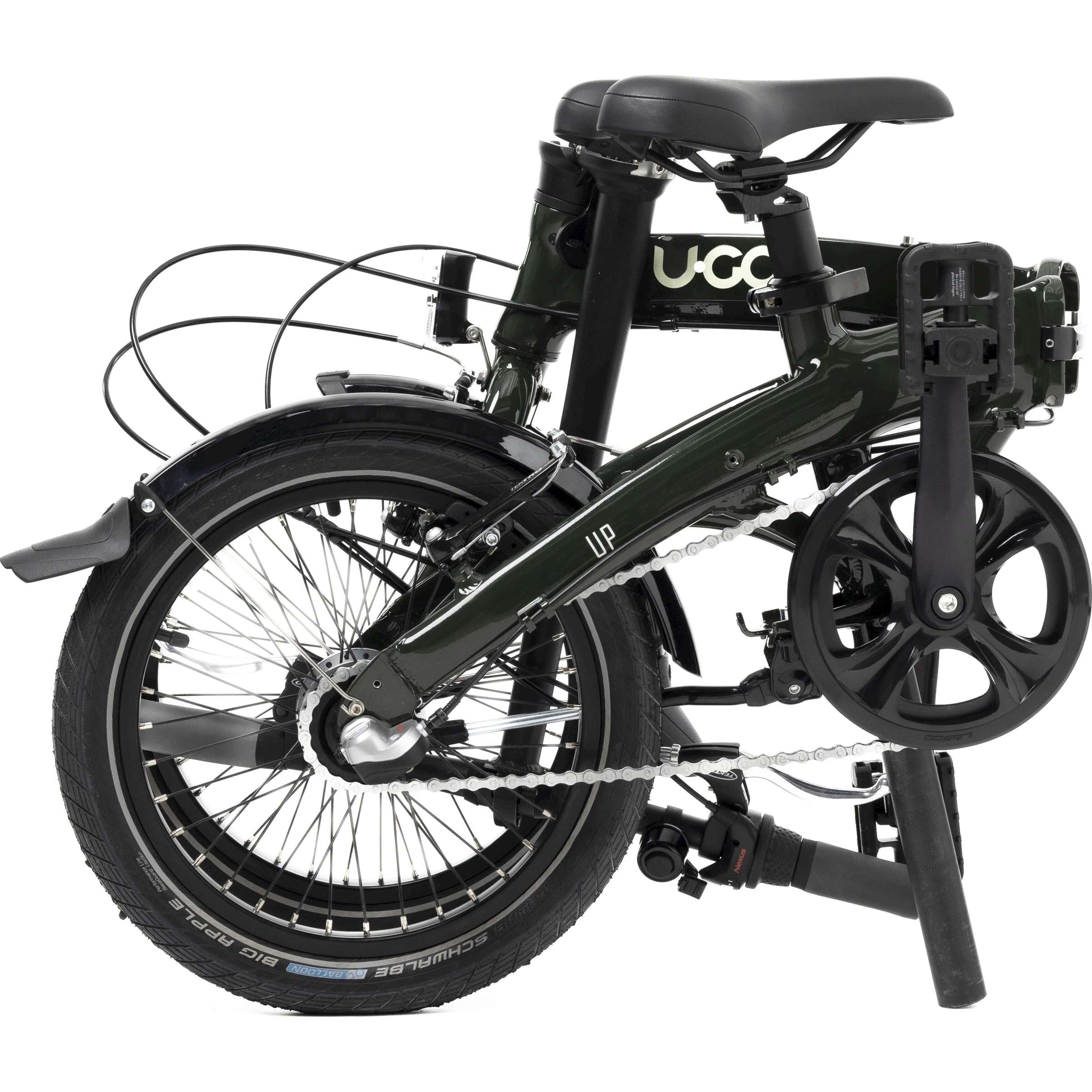 Ugo vouwfiets up 16 i3 moss green