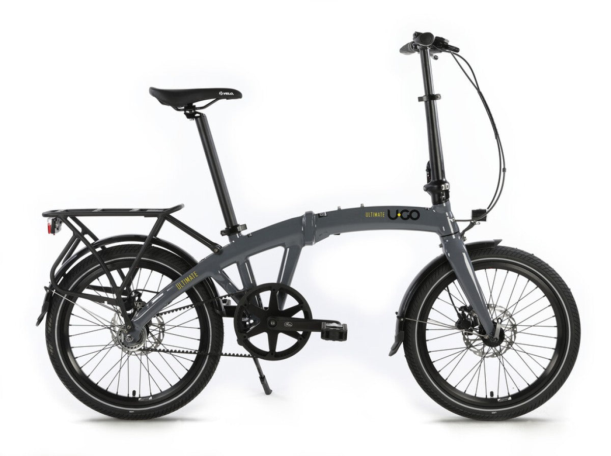 UGO - UGO vouwfiets ultimate belt a2 cool grey