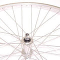 Roland - Voorwiel 28x1.1/4 20-622aluminium as26aluminium voornaaf