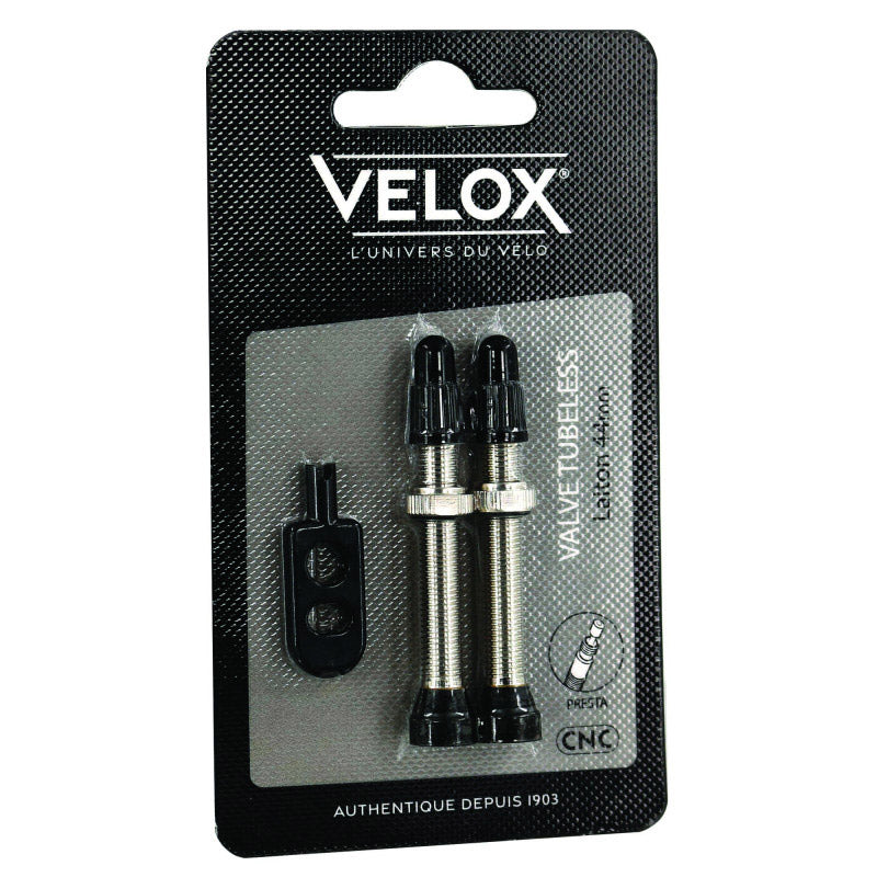 Velox - Velox ventiel tubeless presta 60mm messing (2st)