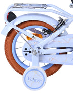 Volare - ashley kinderfiets - meisjes - 12 inch - pastel blauw - twee handremmen