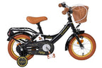 Volare - ashley kinderfiets - meisjes - 12 inch - zwart - twee handremmen