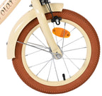 Volare ashley kinderfiets - meisjes - 14 inch - creme
