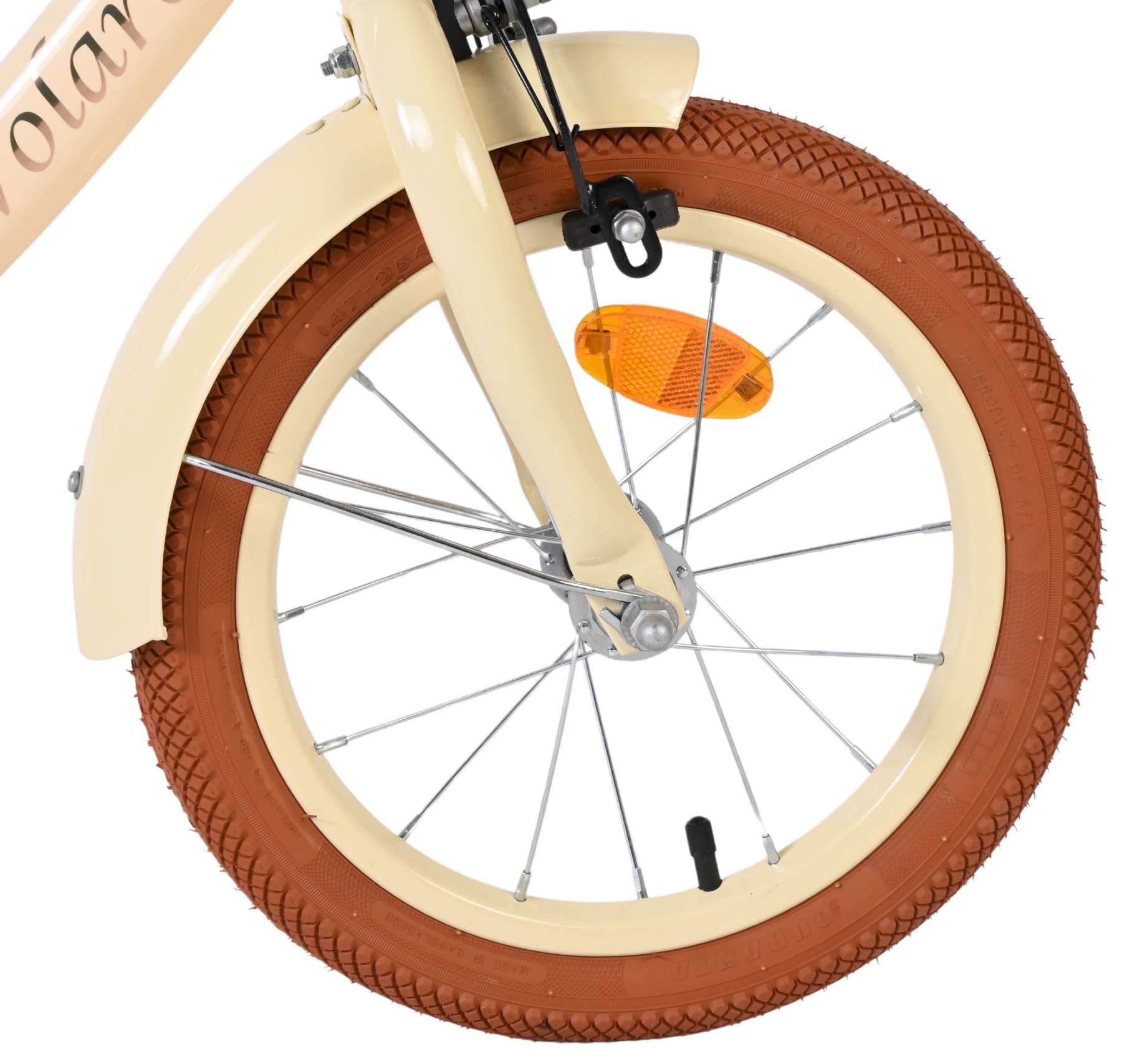 Volare - ashley kinderfiets - meisjes - 14 inch - creme