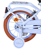 Volare - ashley kinderfiets - meisjes - 14 inch - pastel blauw - twee handremmen