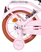 Volare - ashley kinderfiets - meisjes - 14 inch - roze - twee handremmen