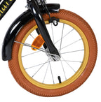 Volare ashley kinderfiets - meisjes - 14 inch - zwart