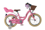 Volare - blossom kinderfiets - meisjes - 16 inch - roze - twee handremmen