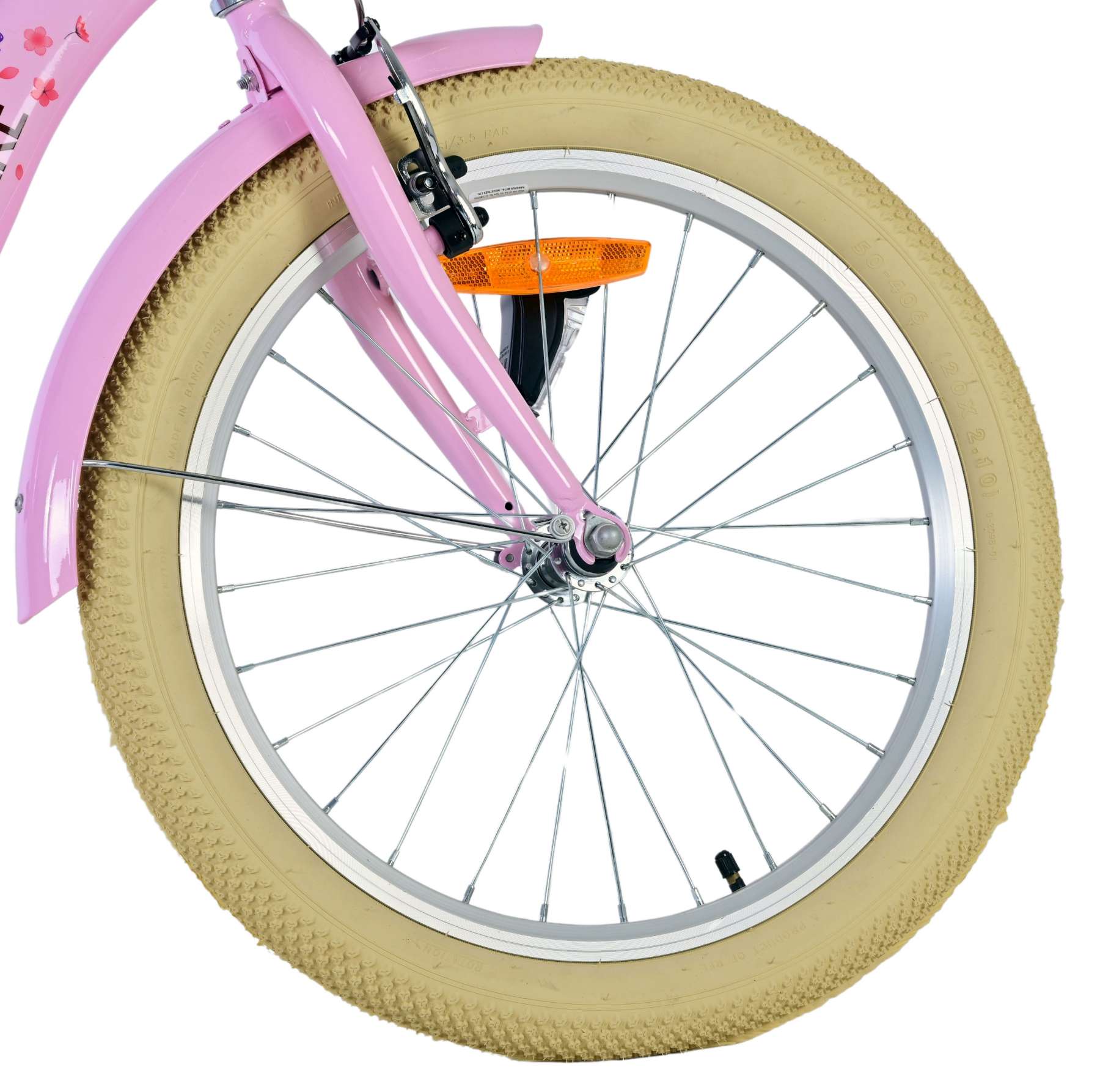 Volare blossom kinderfiets - meisjes - 20 inch - paars - nexus 3 versnellingen