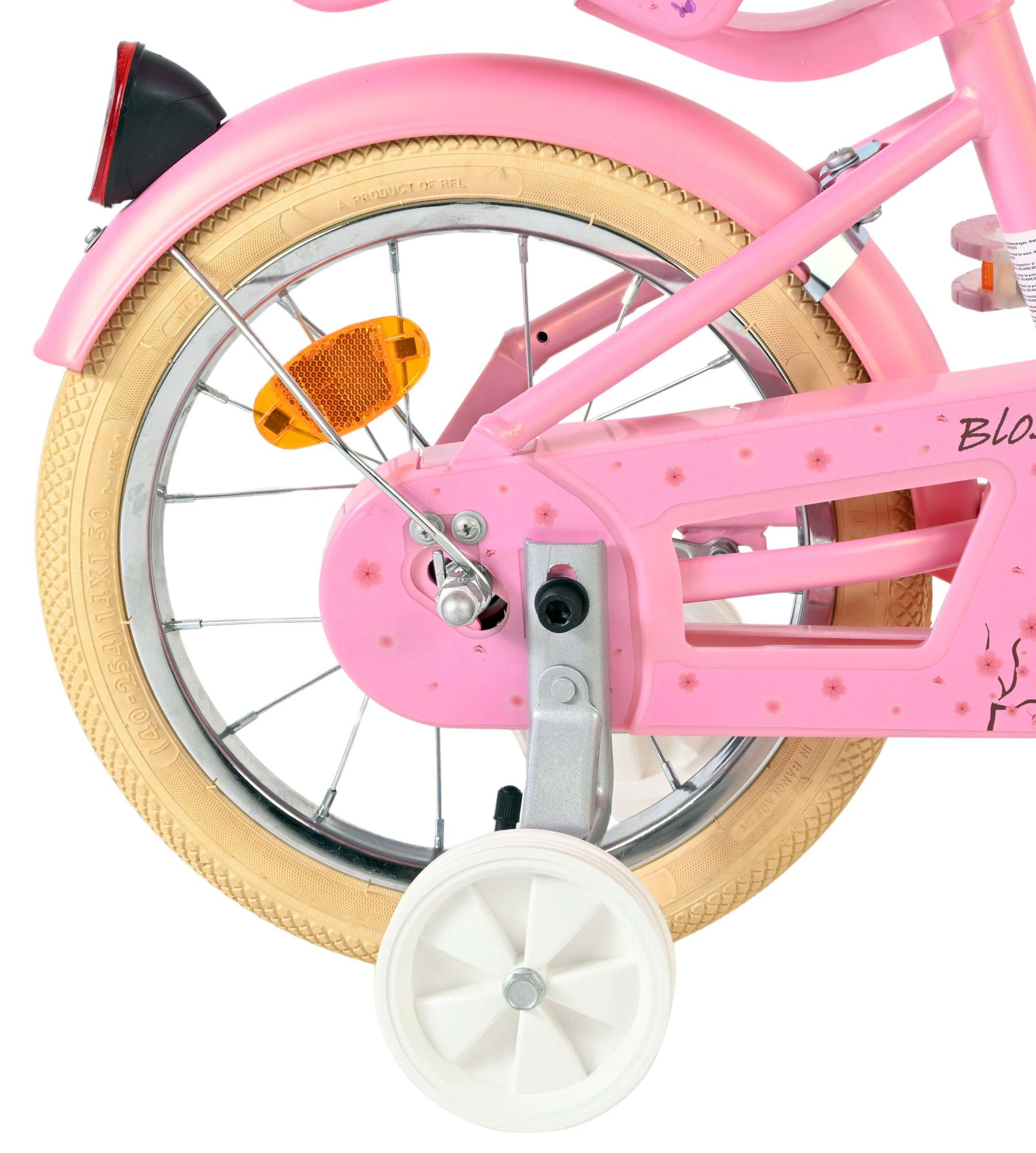 Volare blossom kinderfiets - meisjes - 14 inch - wit