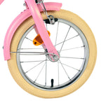 Volare - blossom kinderfiets - meisjes - 14 inch - roze - twee handremmen