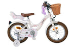 Volare Blossom Kinderfiets Meisjes 14 inch Wit Twee Handremmen