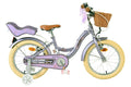 Volare - blossom kinderfiets - meisjes - 16 inch - paars - twee handremmen