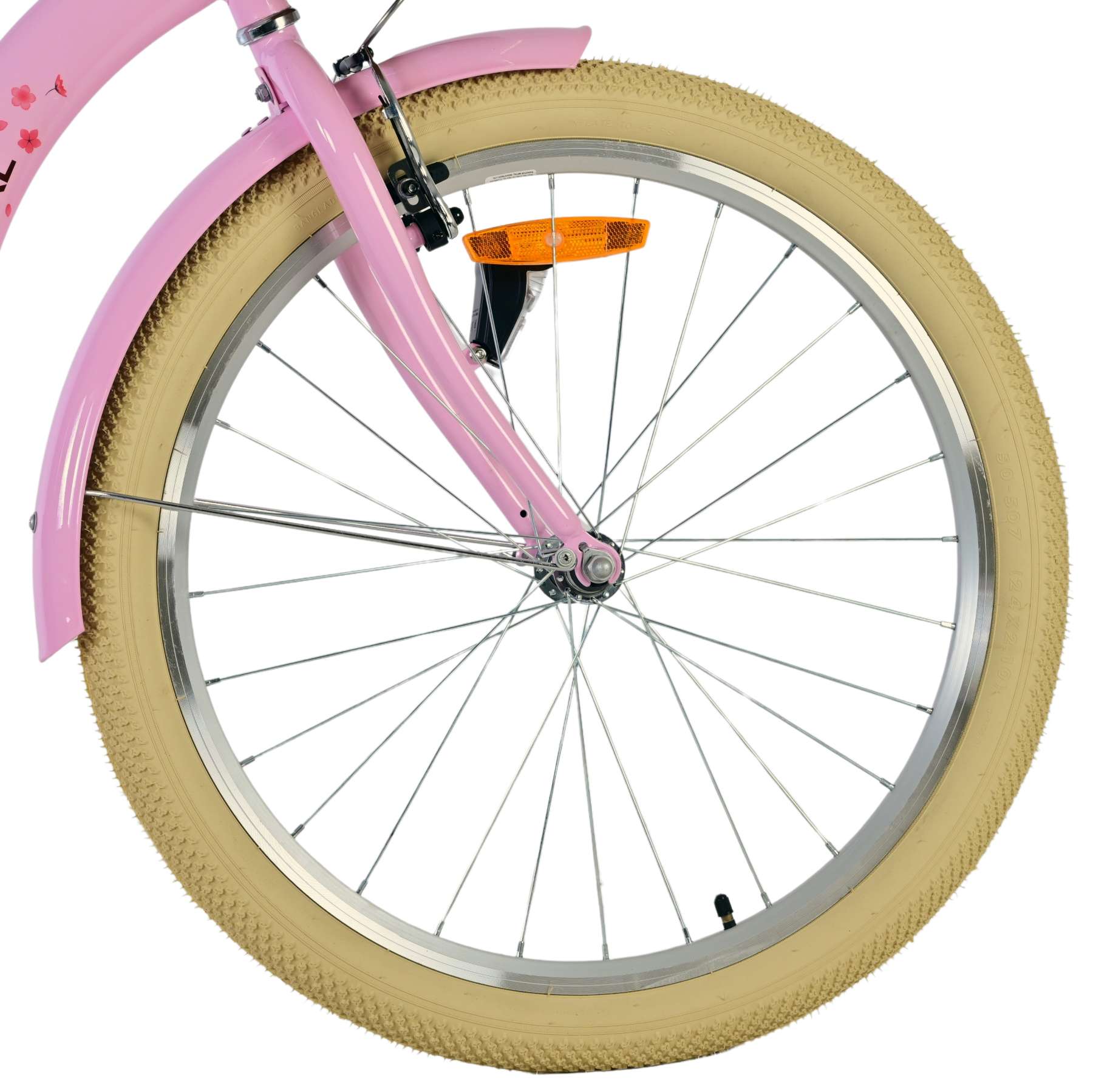 Volare blossom kinderfiets - meisjes - 24 inch - paars - 3 versnellingen