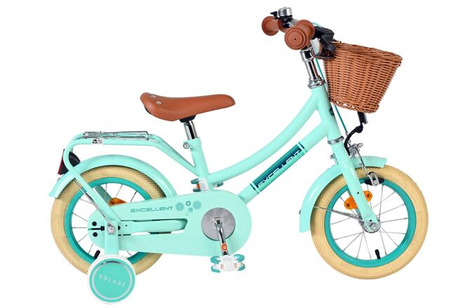 Volare - excellent kinderfiets - meisjes - 12 inch - groen