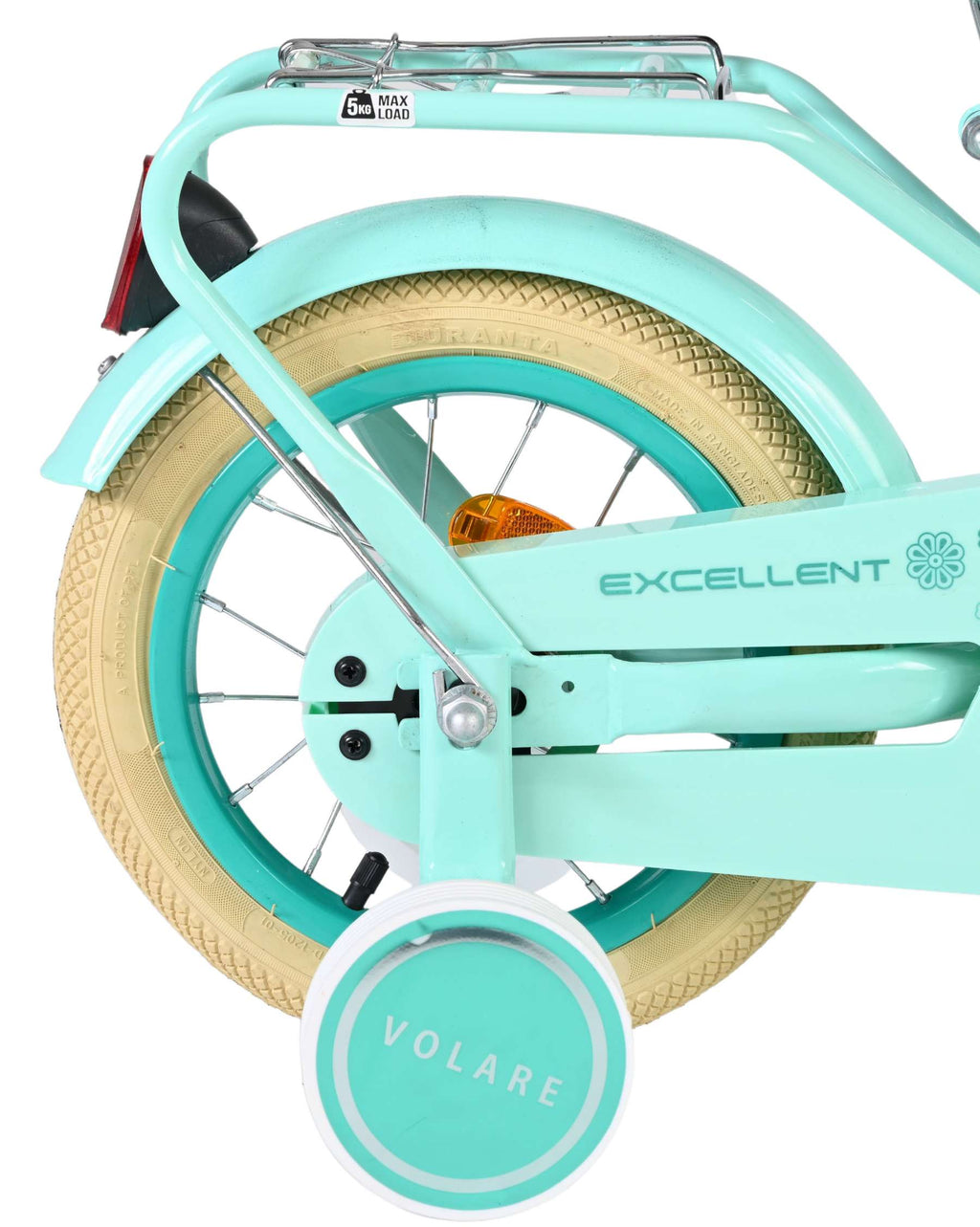 Volare - excellent kinderfiets - meisjes - 12 inch - groen