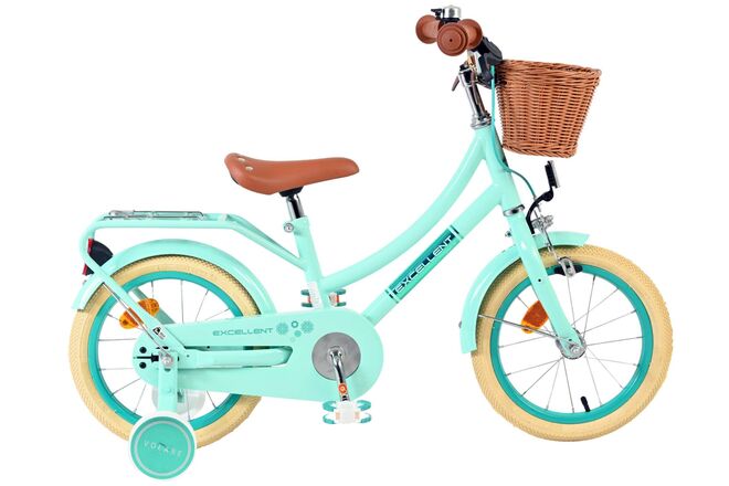 Volare - excellent kinderfiets - meisjes - 14 inch - groen