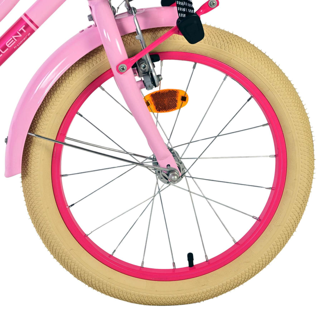 Volare - excellent kinderfiets - meisjes -18 inch - roze