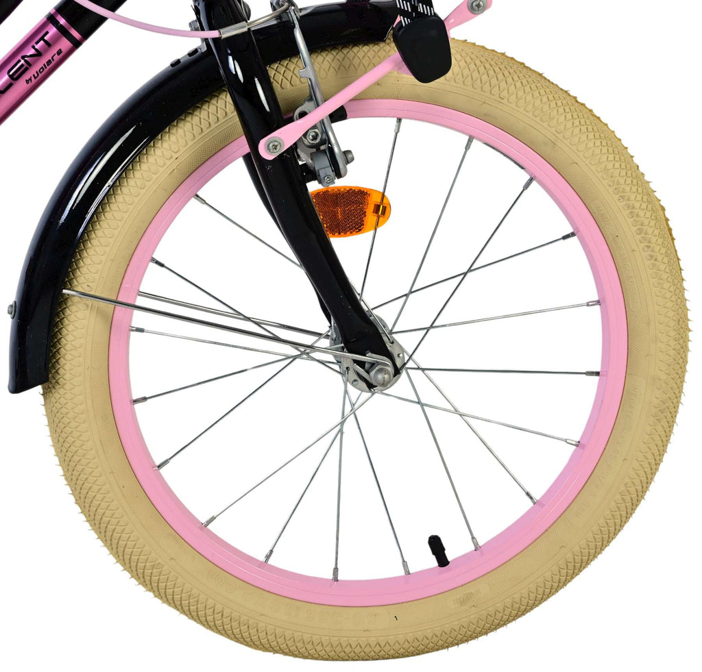 Volare - excellent kinderfiets - meisjes - 18 inch - zwart