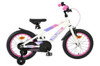 Volare - lily kinderfiets - meisjes - 16 inch - wit roze paars