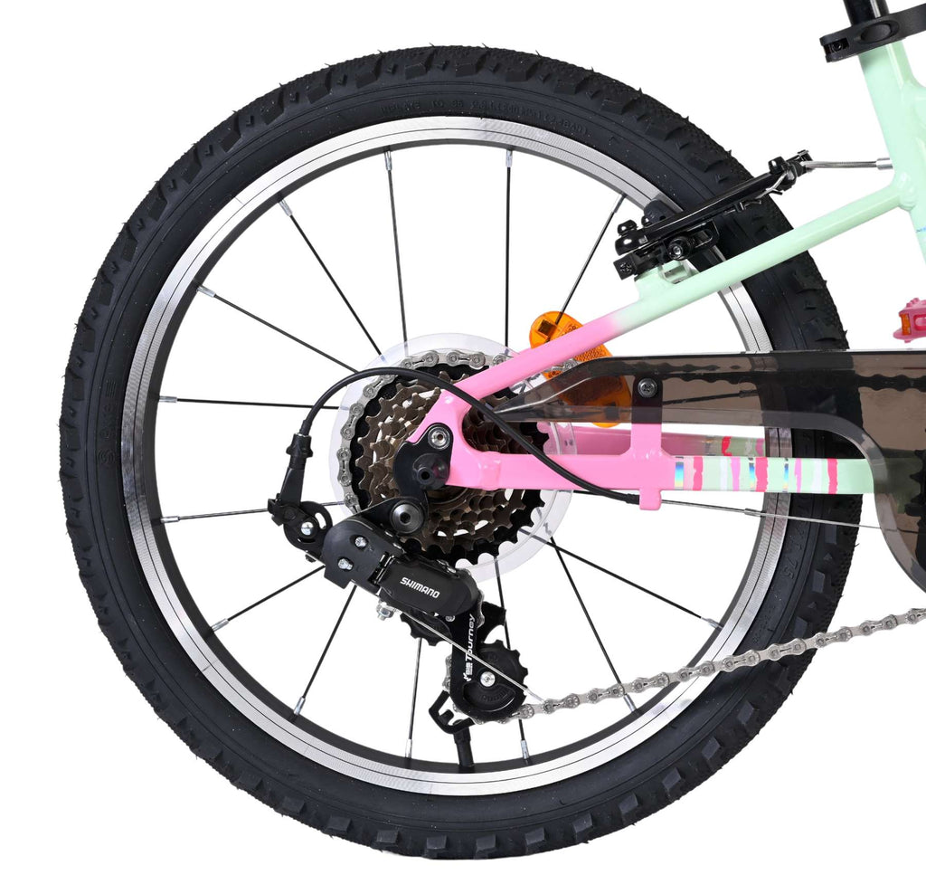 Volare - milano kinderfiets - meisjes - 18 inch - mintgroen - nexus 3