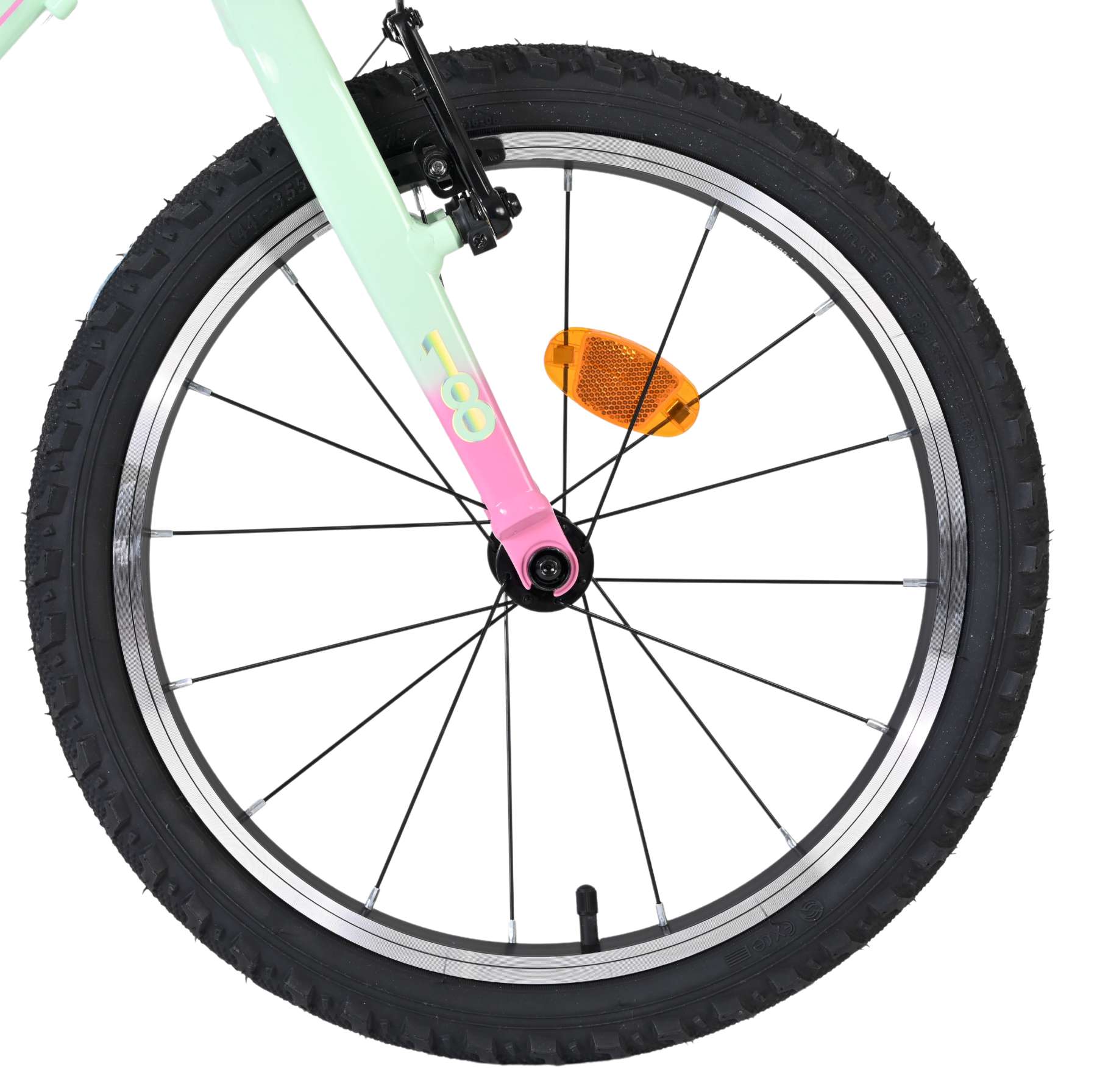 Volare - milano kinderfiets - meisjes - 18 inch - mintgroen - nexus 3