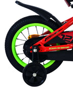 Volare - rocky kinderfiets - jongens - 12 inch - rood - twee handremmen